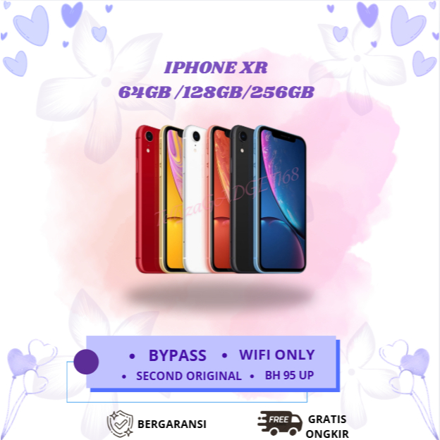 IPHONE XR WIFI ONLY 64GB/128GB/256GB Second Original Inter Mulus