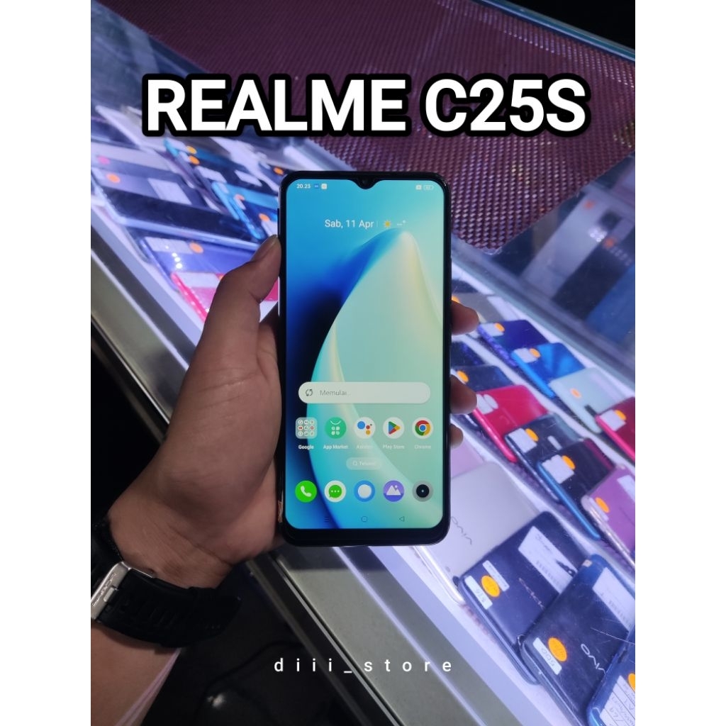 REALME C25S 4/128 GB DUAL SIM 4G LTE SECOND NORMAL SIAP PAKAI