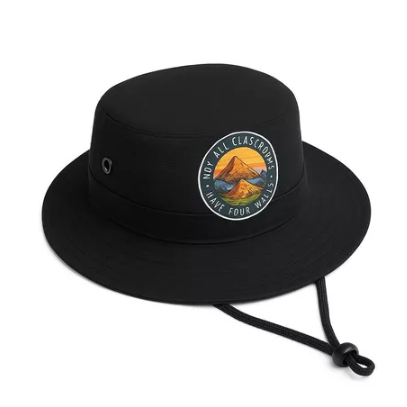 Topi Rimba Polos Tali / Topi Gunung Premium Pria Wanita