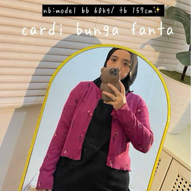 CARDIGAN/ OUTER RIB BUNGA