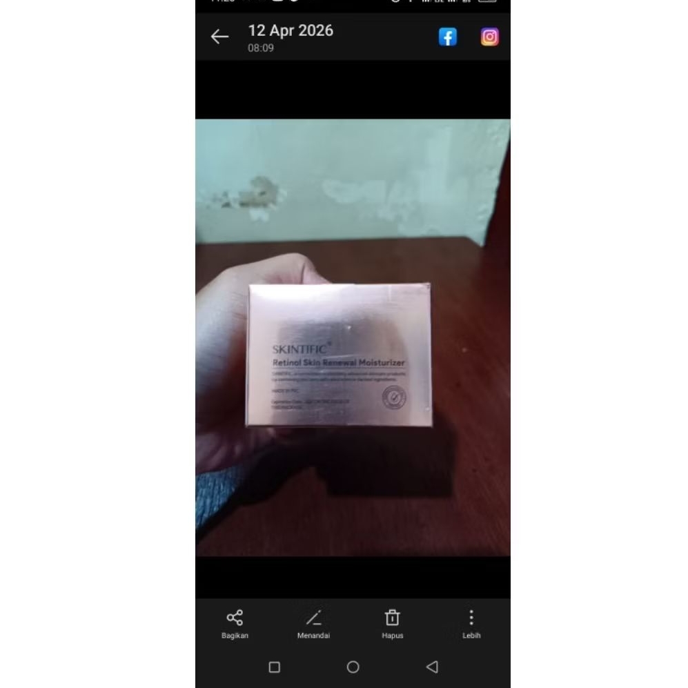 Skintific exp 2027 Moisturizer