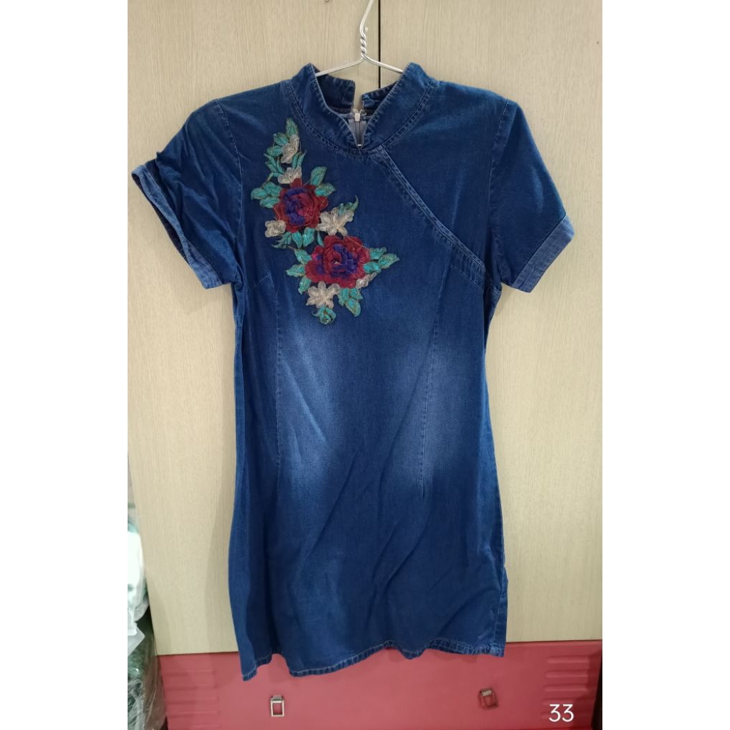 [PRELOVED] DRESS DENIM WANITA