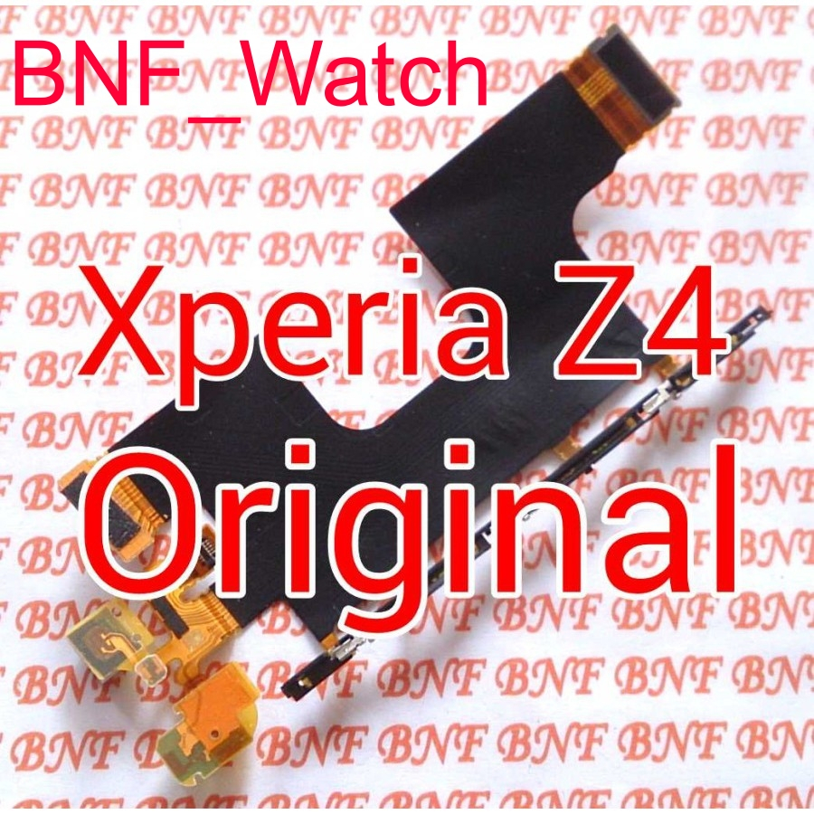 Original Flexibel Socket LCD - Microphone Mic - Sony Xperia Z4 Big - Z4 Single - Z4 Dual - E6553 - E
