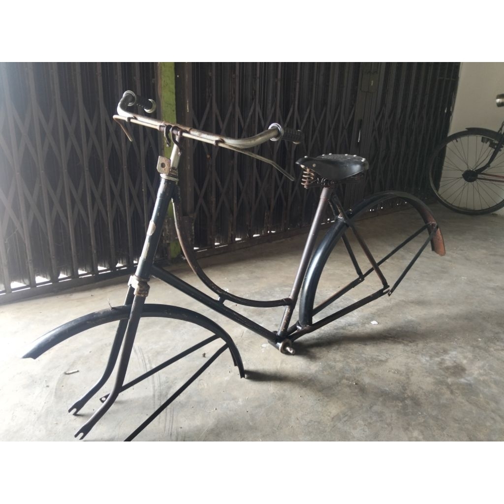 Frame Set Onthel Klasik Valuas Venlo Holland - Seri Leher Panjang