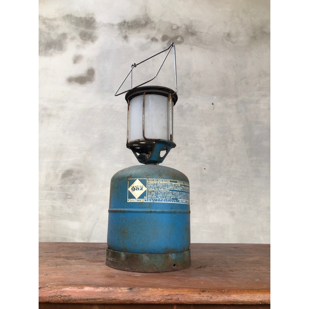 Lampu gas pump antik jadul