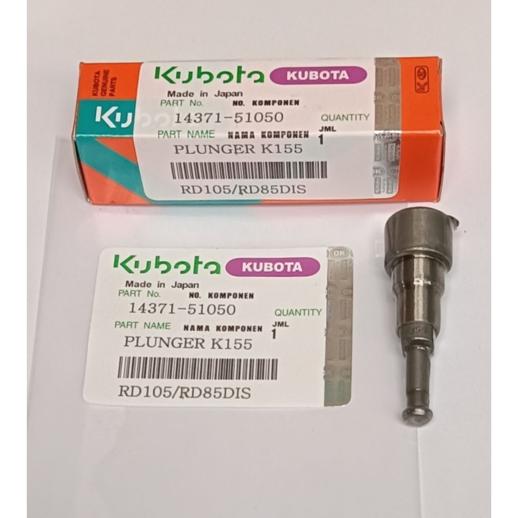 Plunger K155 Kubota RD85 DIS/ RD105 Kubota Diesel