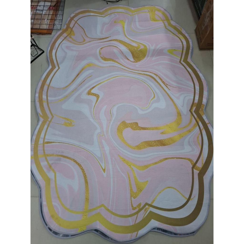 KARPET ABSTRAK MEWAH