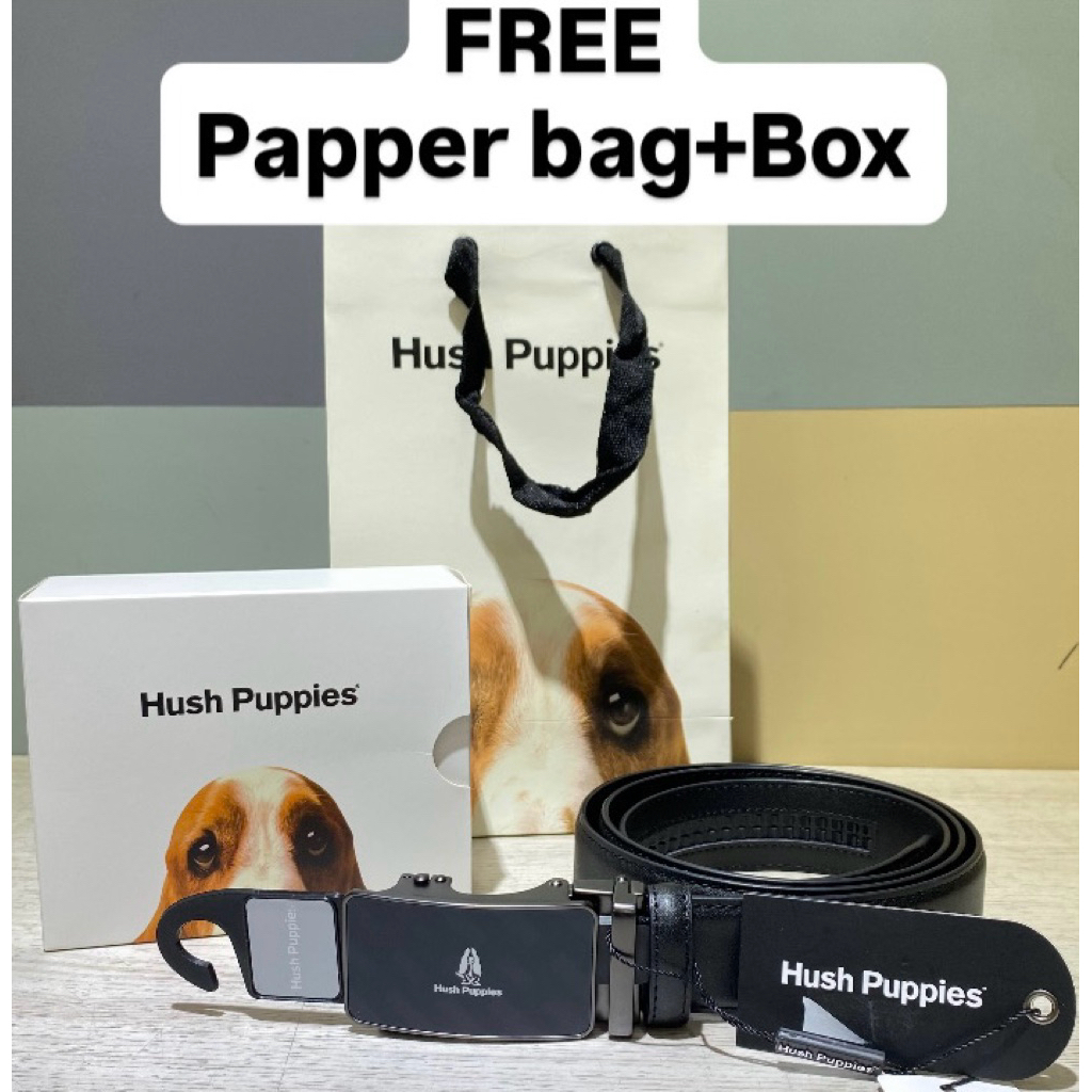 Hush puppies Belt ikat pinggang Sabuk pria Hush puppies original