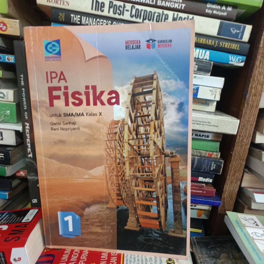 IPA Fisika untuk SMA kelas 10 kurikulum merdeka Grafindo original bekas