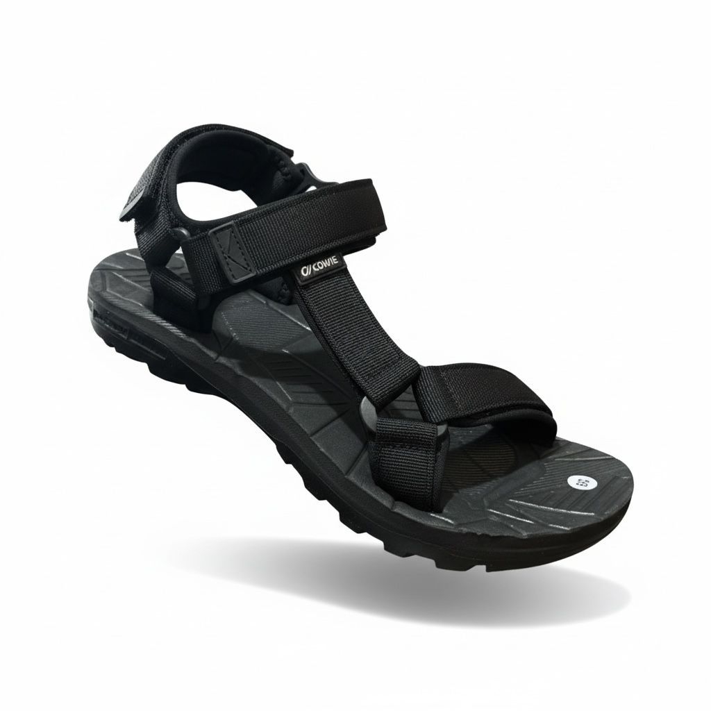 COWIE SANDAL PRIA GUNUNG OUTDOOR - SANDAL SLOP GUNUNG EIGER PRIA BAHAN SOL KARET ANTISLIP