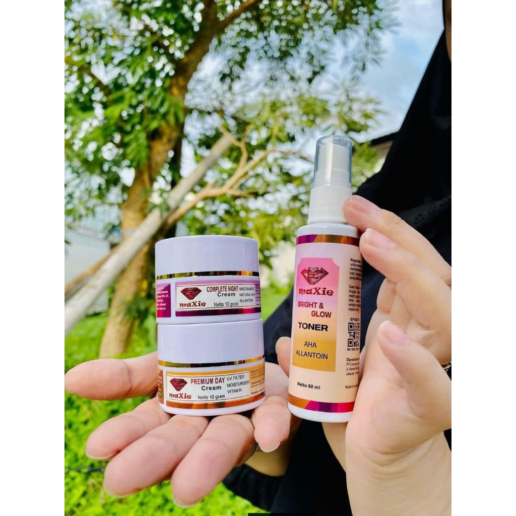 PAKET PRIMA MAXIE SKINCARE ORIGINAL BPOM