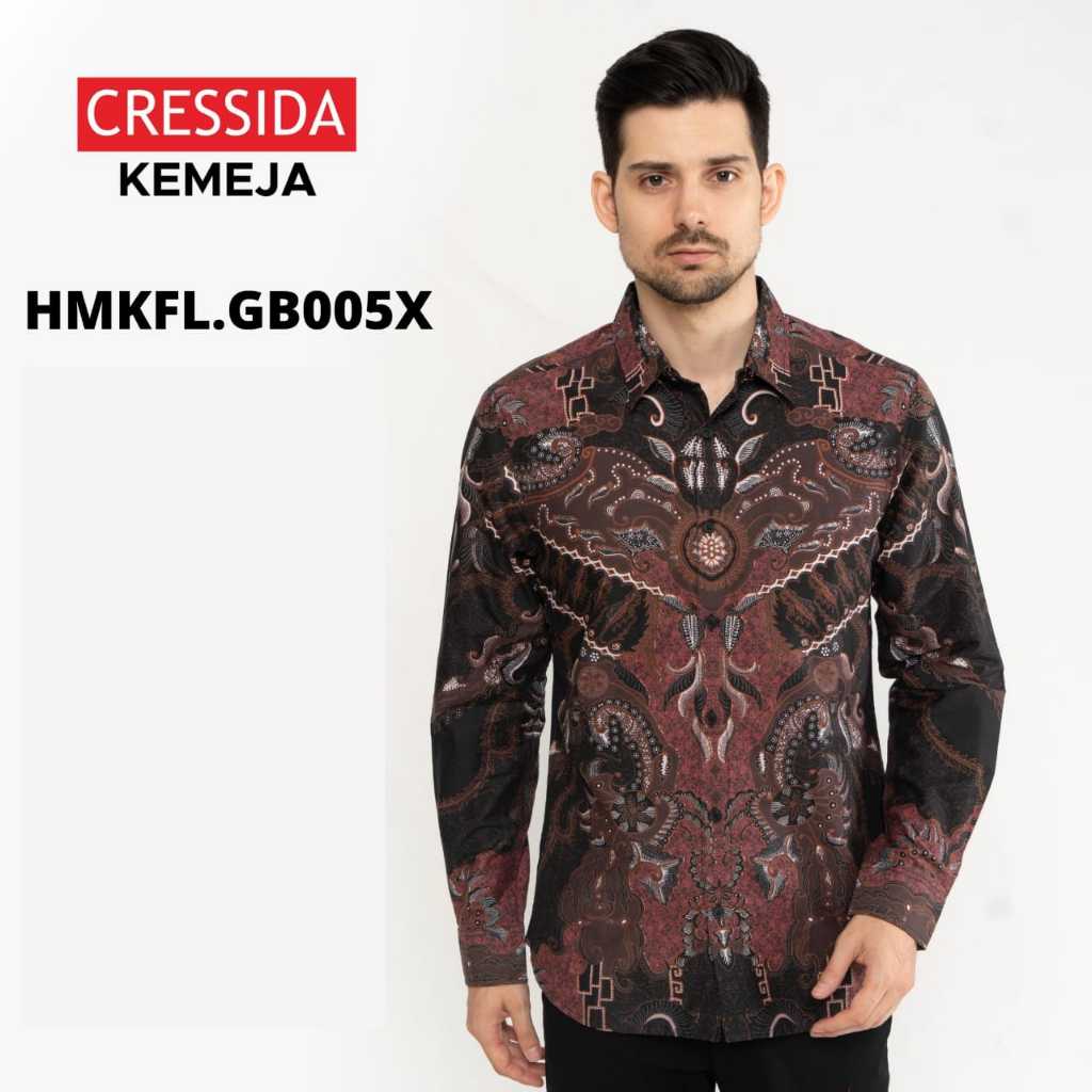 CRESSIDA Kemeja Pria Baju Batik Cressida Original Spesial Promo