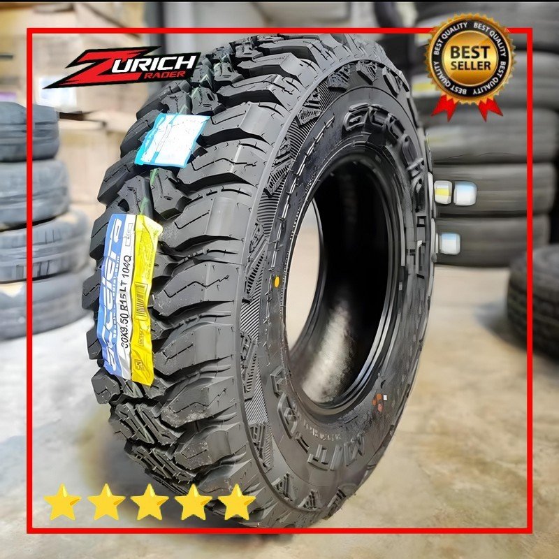 Ban Mobil 30 9,5 R15 Merek Accelera Mt01 Ukuran 30/9,5 R15 Mud Terrain