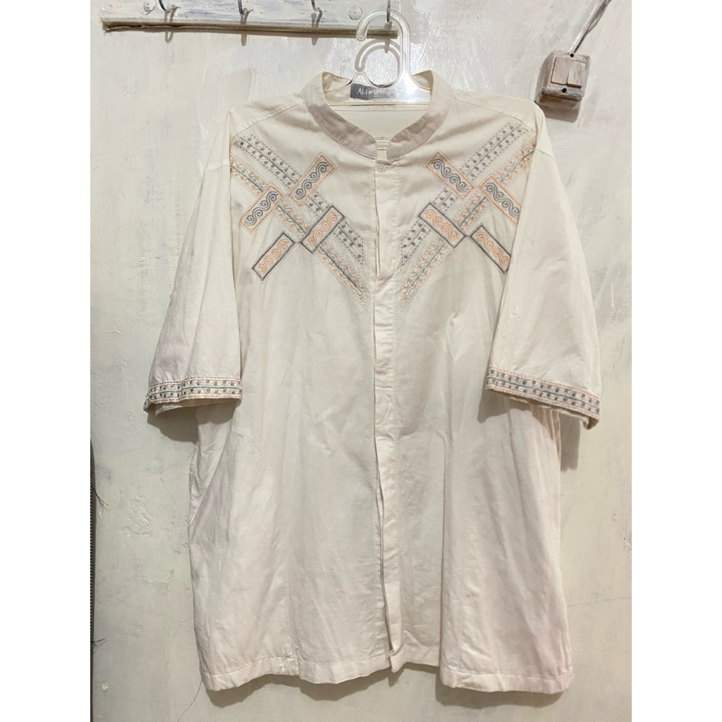 PRELOVED Al-Luthfi Baju Muslim Pria Lengan Pendek