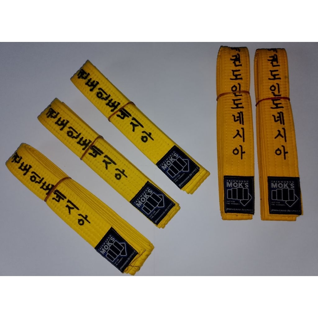 Sabuk Taekwondo Moks Deluxe