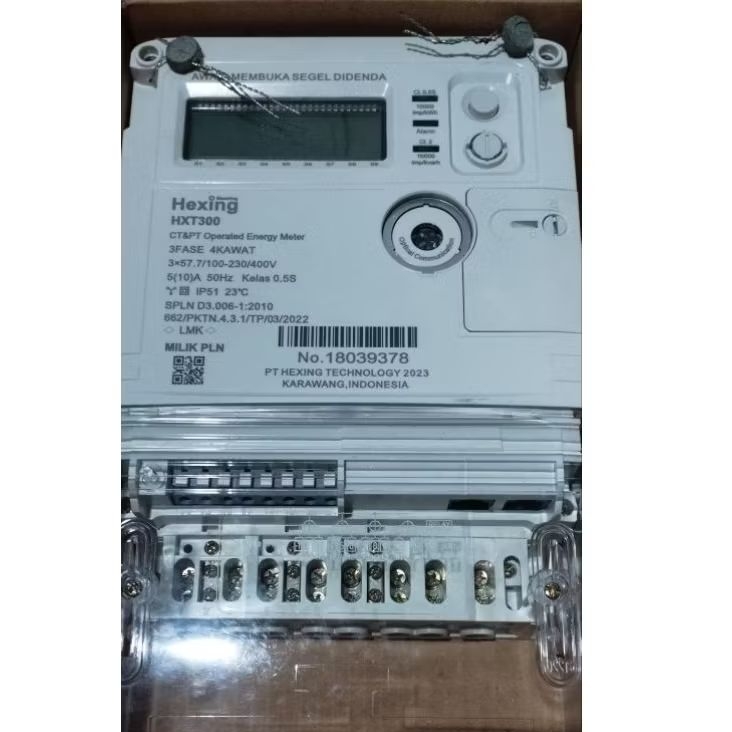 KWH METER DIGITAL 3 PHASE  HEXING HXT300 5(10)A