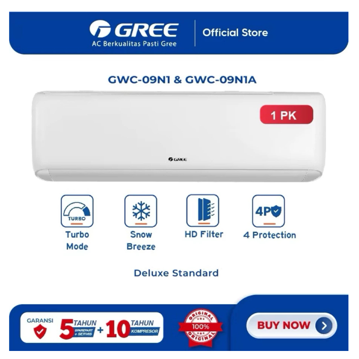 AC Gree 1pk standar GWC-09N1