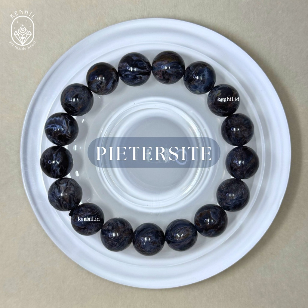 PIETERSITE 001 | Gelang Pietersite | Pietersite Bracelet | crystal gemstone Collectore piece asli na
