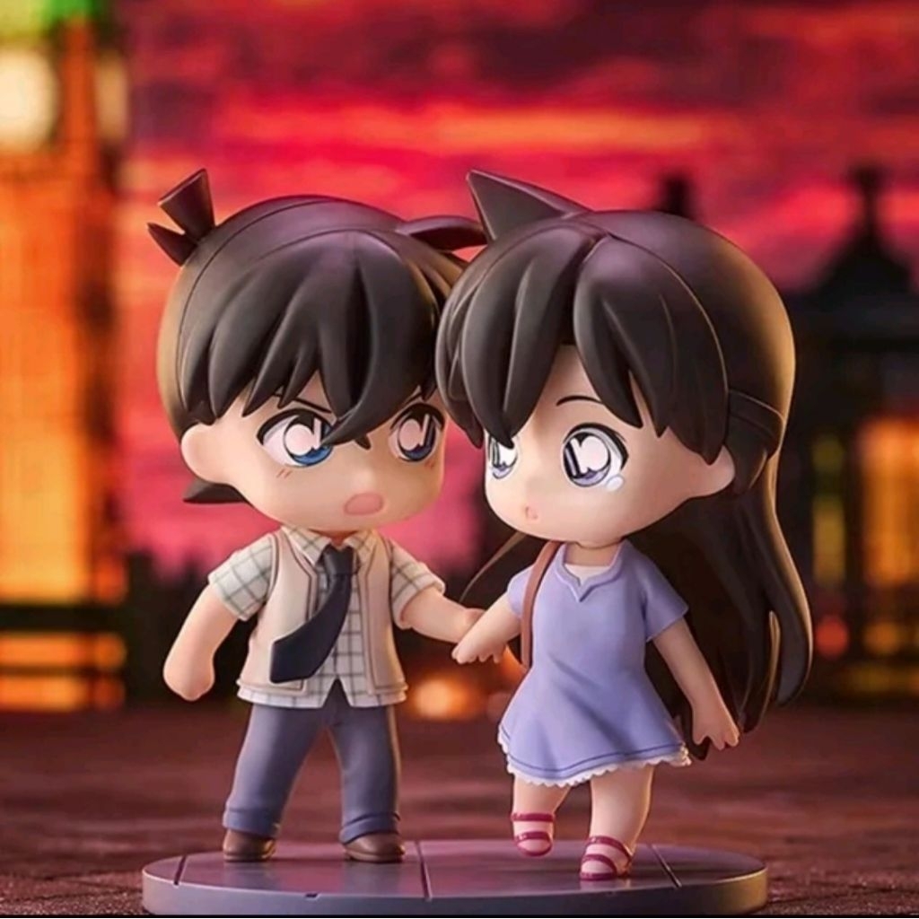 Action Figure Detective Conan | Shinichi & Ran