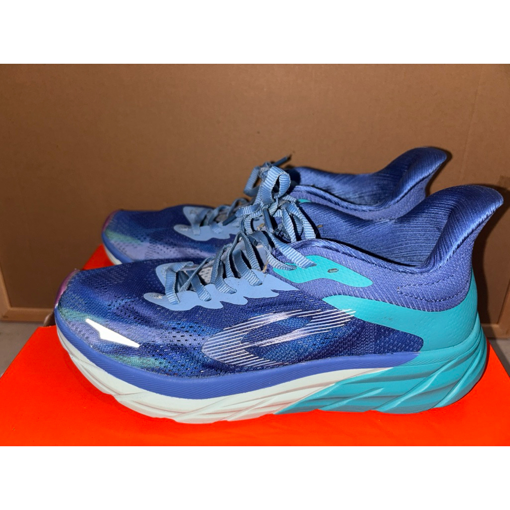 910 NINETEN FUUTO REVENGE Running Shoes Women Series - Biru/Turquoise Preloved 39
