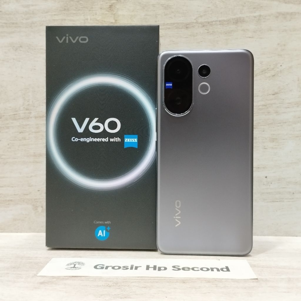 VIVO V60 5G 12/256GB 8/256GB HP SECOND FULLSET
