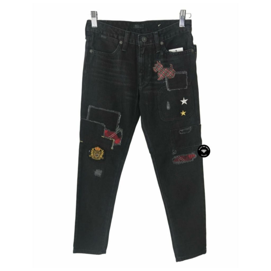 Polo Ralph Lauren The Astro Slim Boyfriend Girl's Jeans/Celana Jeans Anak