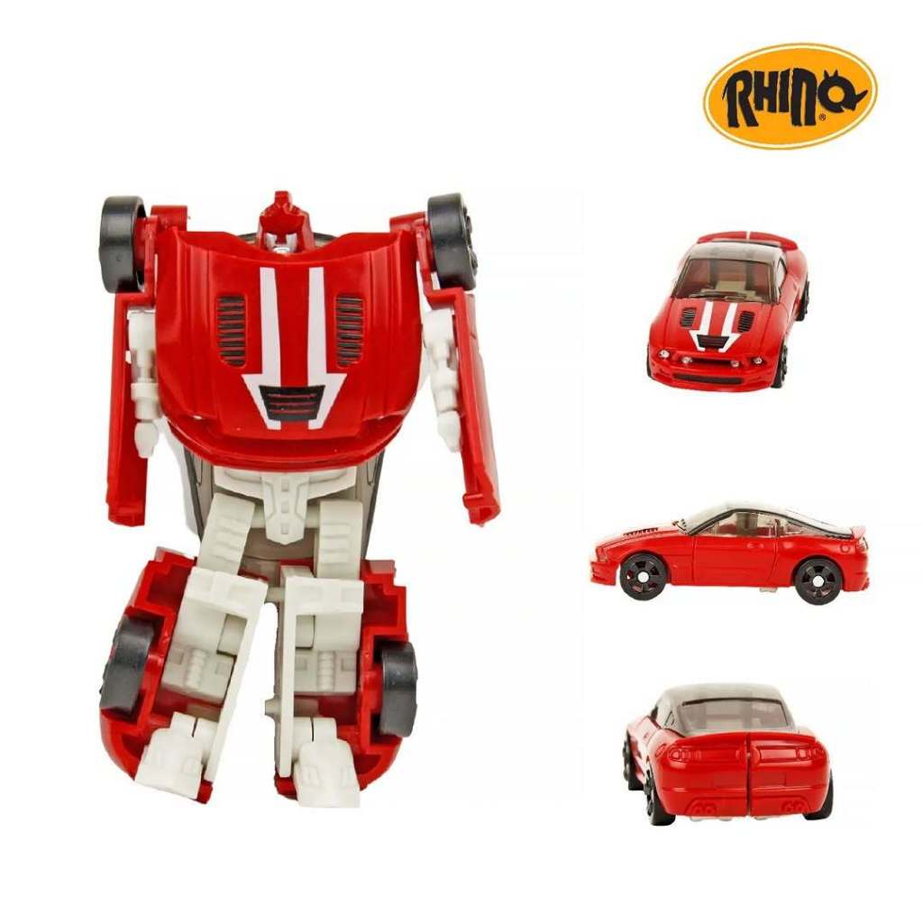 Mainan Robot Deformation Mechanic Turbo Bots Rhino