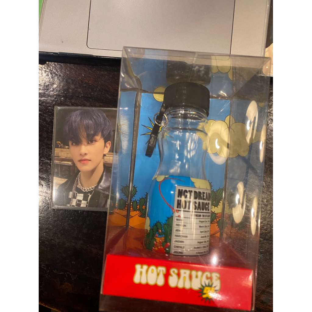 NCT DREAM HOT SAUCE KEYRING PHOTOCARD SET MD OFFICIAL