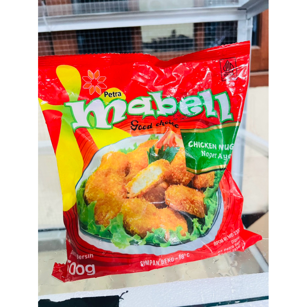 nugget mabell / mabel nugget frozen food 500g