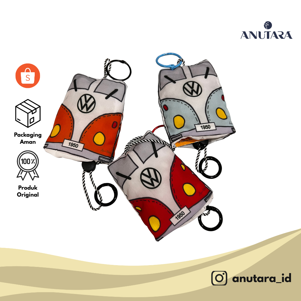 [Hidden Keychain VW Combi] Gantungan Kunci | Keychain Unik | Aksesoris Tas Stylish