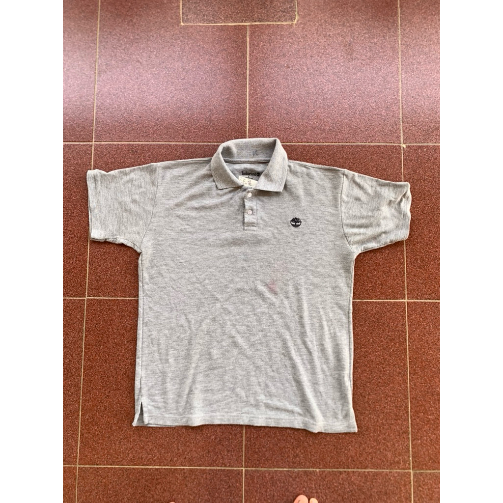 [preloved] kaos polo pendek pria Timberland - bekas