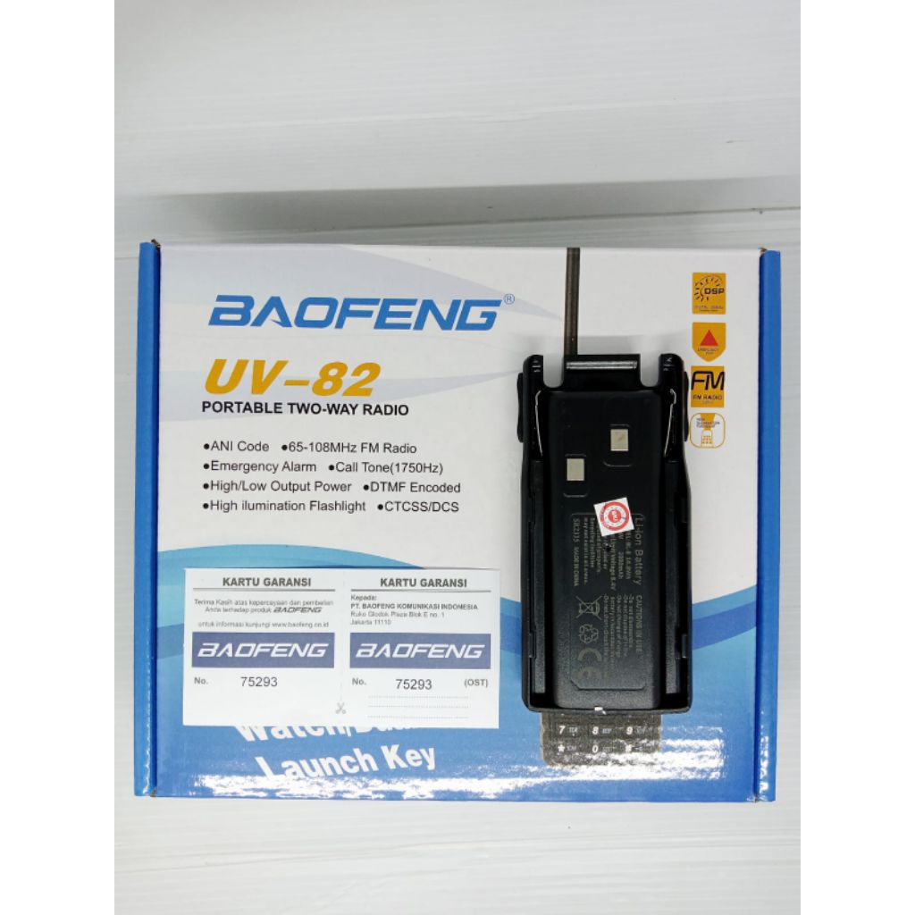 Batre HT Baofeng UV 82 original