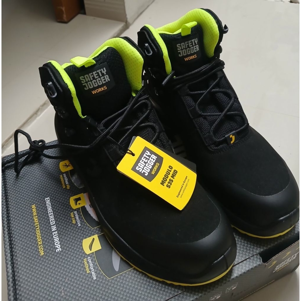 Sepatu Safety Shoes Jogger Works Modulo S3S Mid Size 41 only
