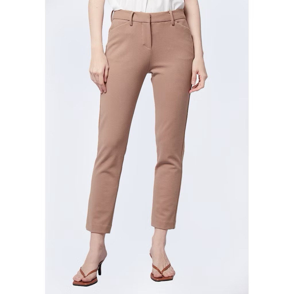 The Executive Skinny Fit Knit Pants Black
