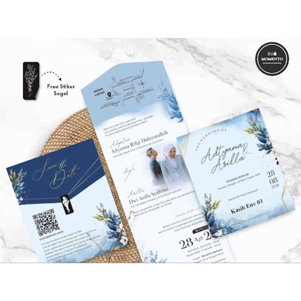 UNDANGAN PERNIKAHAN ELEGAN-UNDANGAN NIKAH MURAH-UNDANGAN RUSTIC TERMURAH