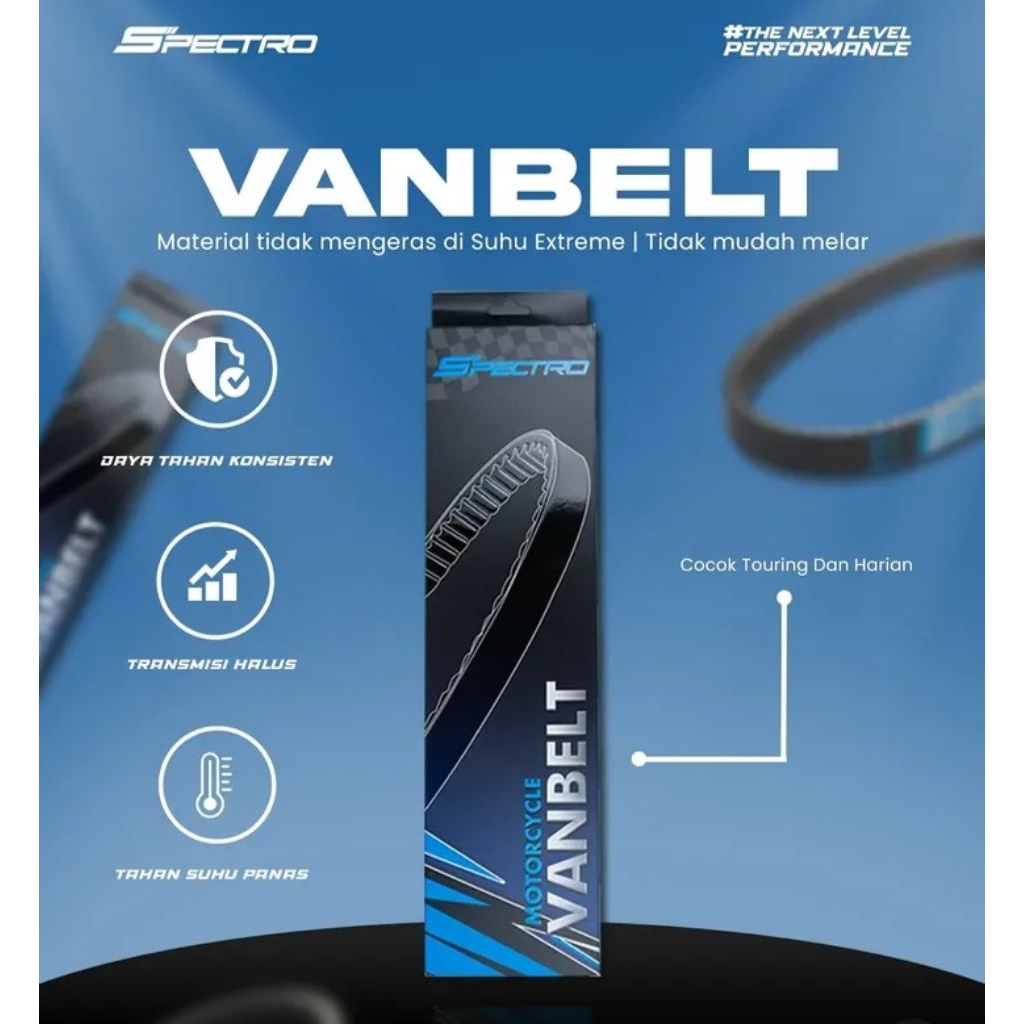 Van Belt Racing (SPECTRO) Vario 125 Led Vario 150 V-Belt Van Belt Racing Original SPECTRO
