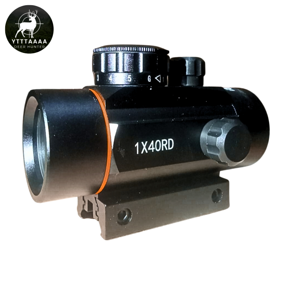 Hakko 1x40 Red Dot Teleskop Paser Telescope Ring Gold 2 Waterpass Atas Dan Bawah