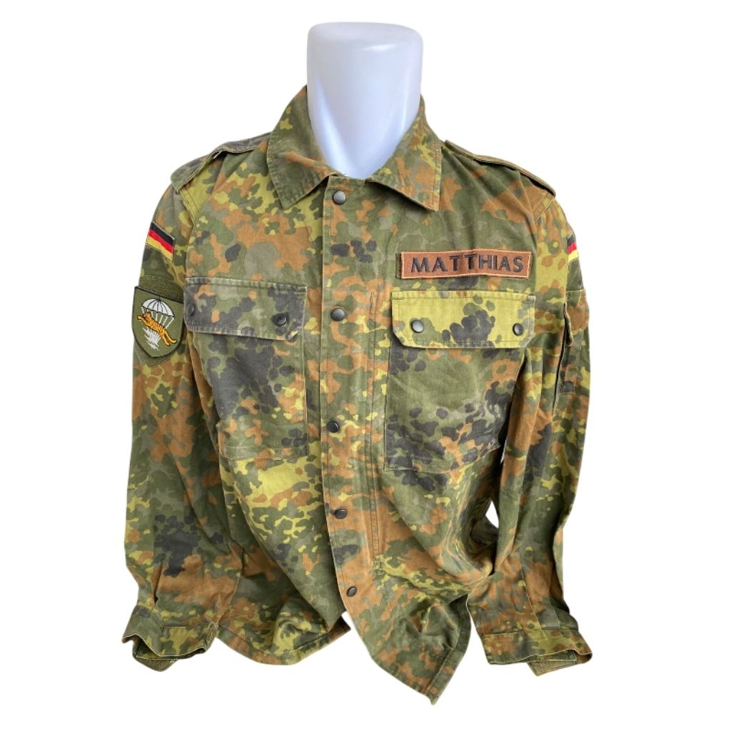 Kemeja BDU Camo Loreng Flecktarn Tentara Jerman Army Original (41)