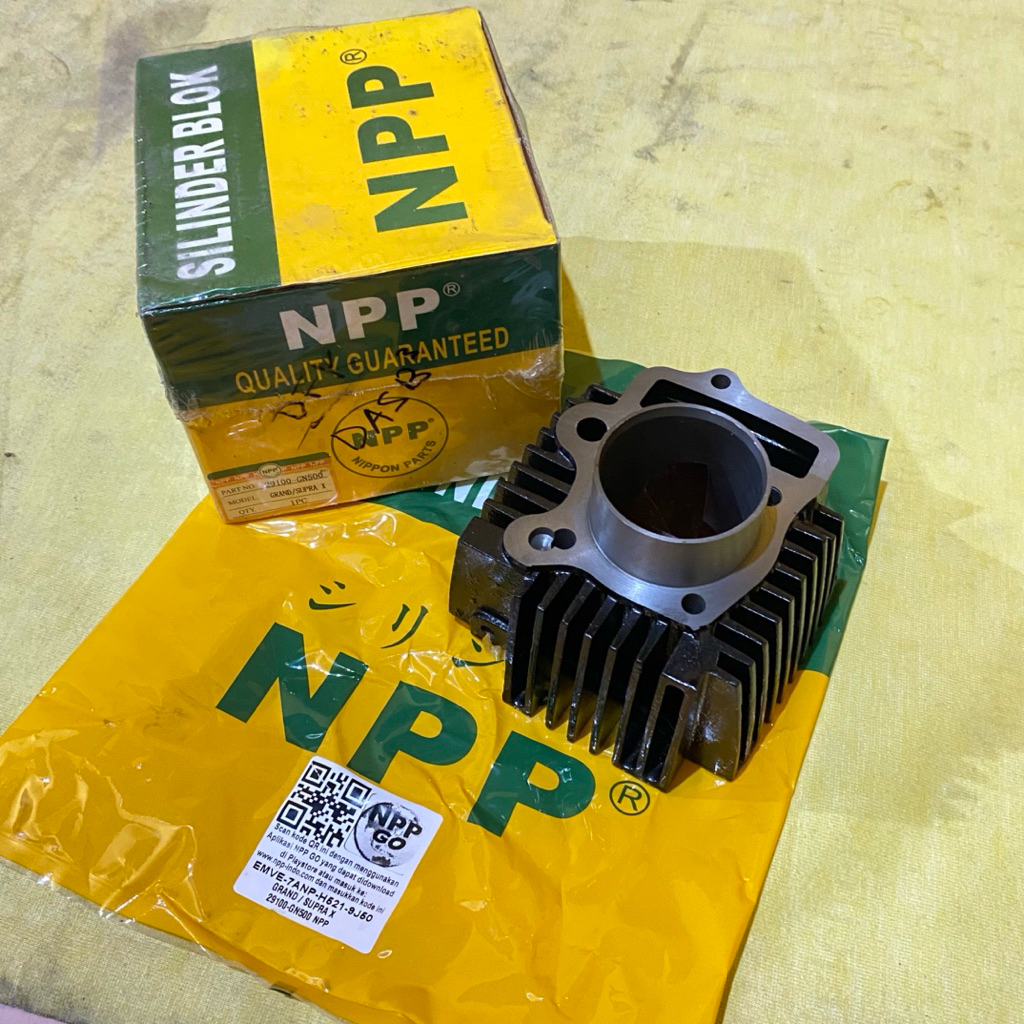 buring blok cylinder Honda Astrea Grand Supra X original NPP