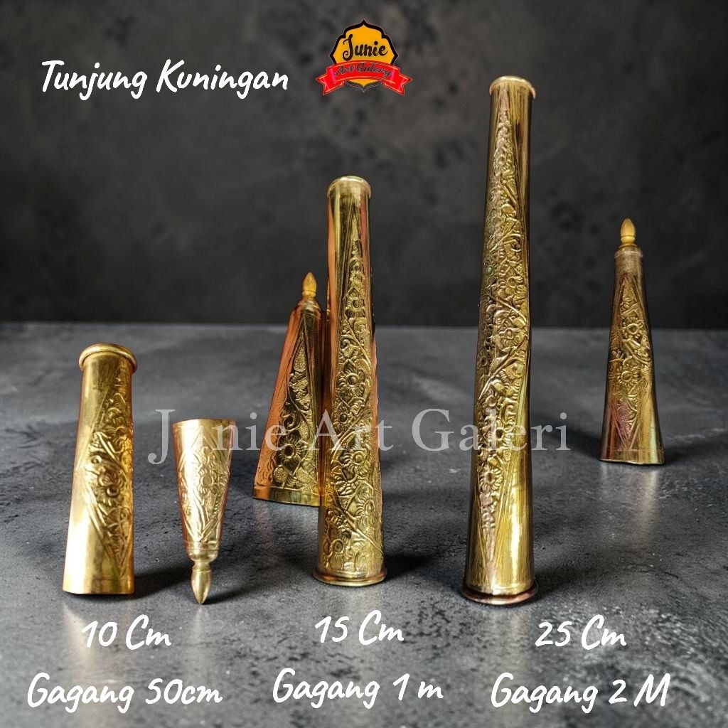 KUNINGAN TUNJUNG TuMBAK | kuningan gagang tumbak | mendak tumbak | tunjung tumbak Kode Tjk01