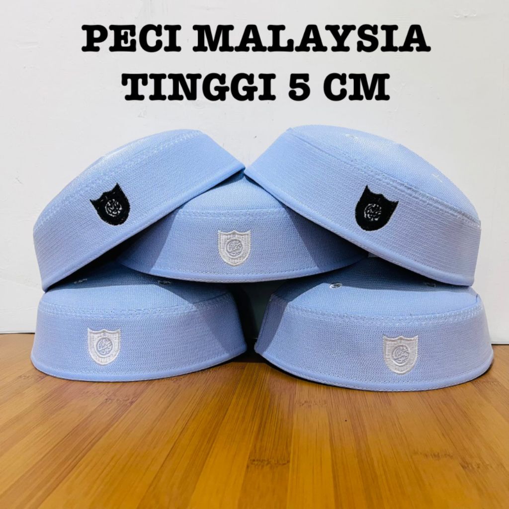 Peci Malaysia Tinggi 5 cm Songkok Malaysia Premium Original