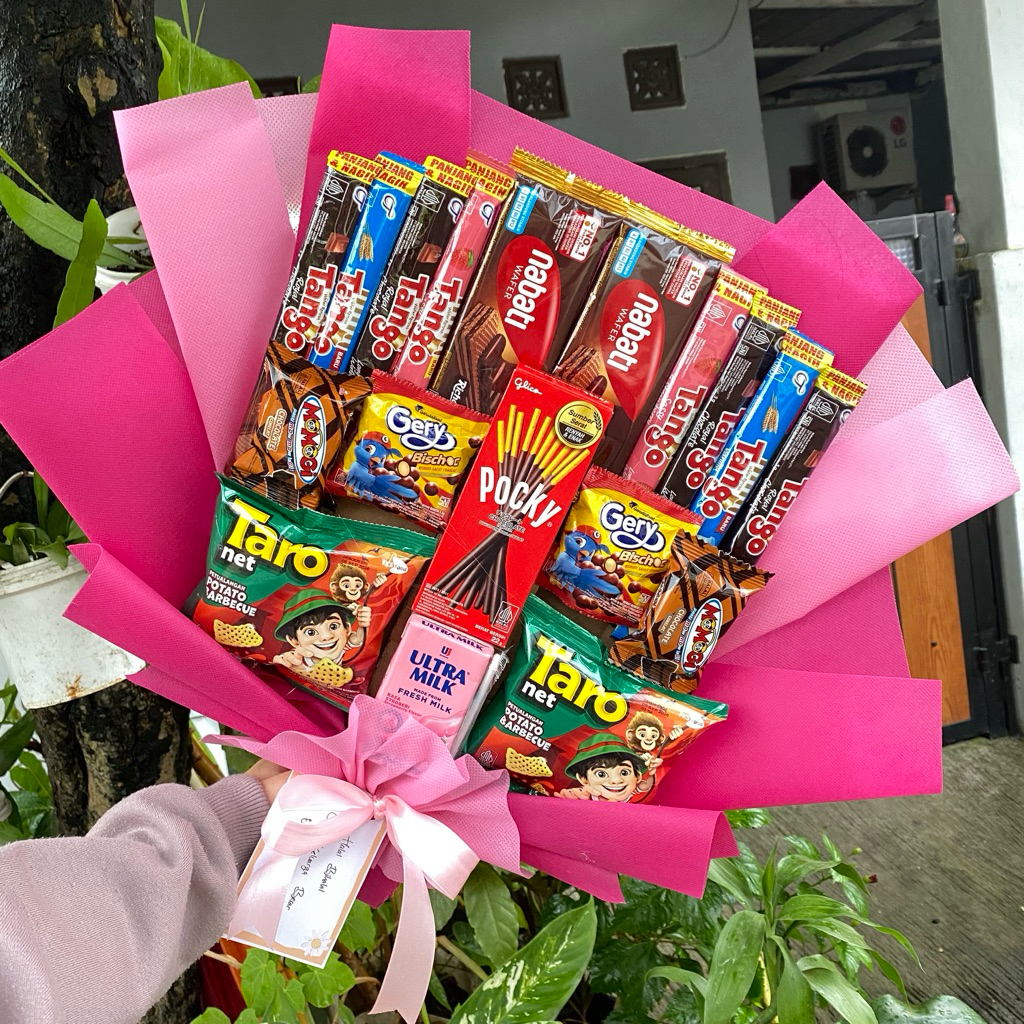 BOUQUET SNACK / BUCKET SNACK / BUKET MAKANAN