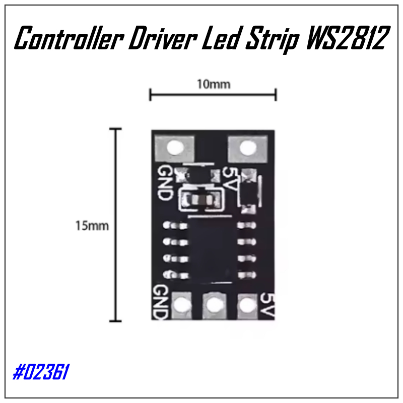 Controller Driver Led Strip WS2812 Modul Led RGB Neopixel driver Full Color RGB led jalan led Random