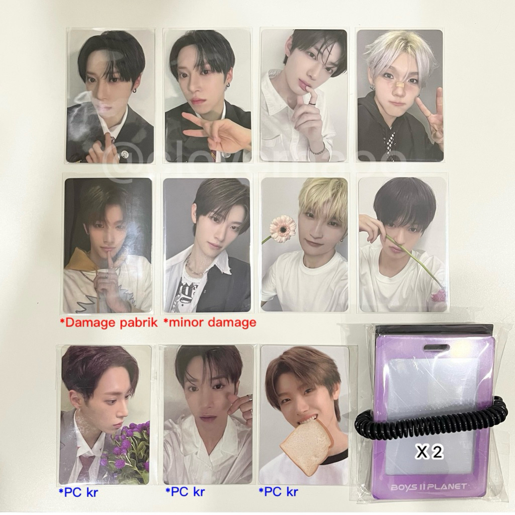 Photocard After Journey Boys2planet Shanghai Korea Arno Jiahao Sanghyeon Suren Kaiwen