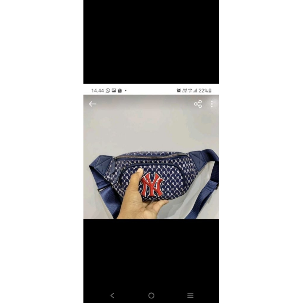 WB MLB BIRU CORAK