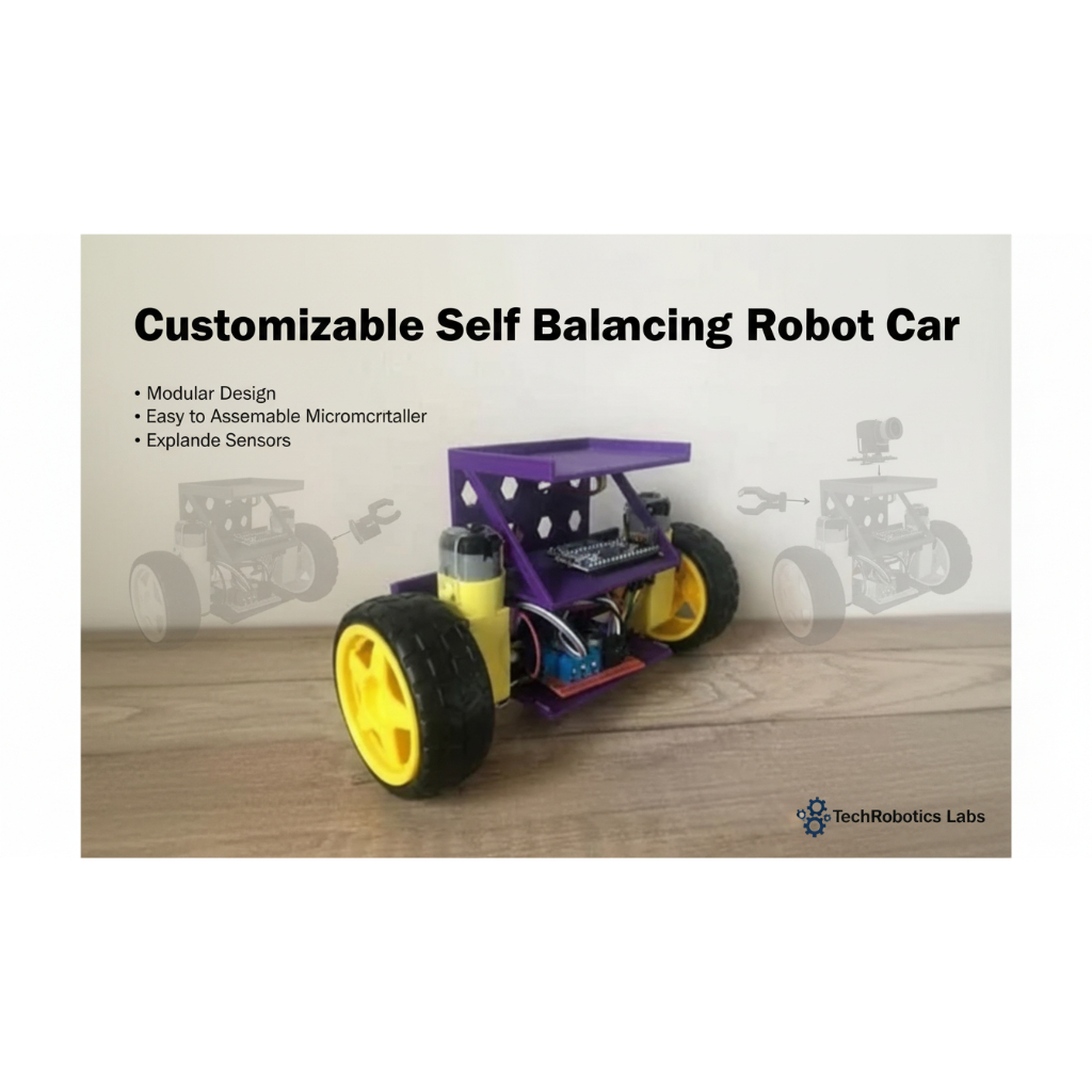 Customizable Self Balancing Arduino Robot / Hanya rangka saja