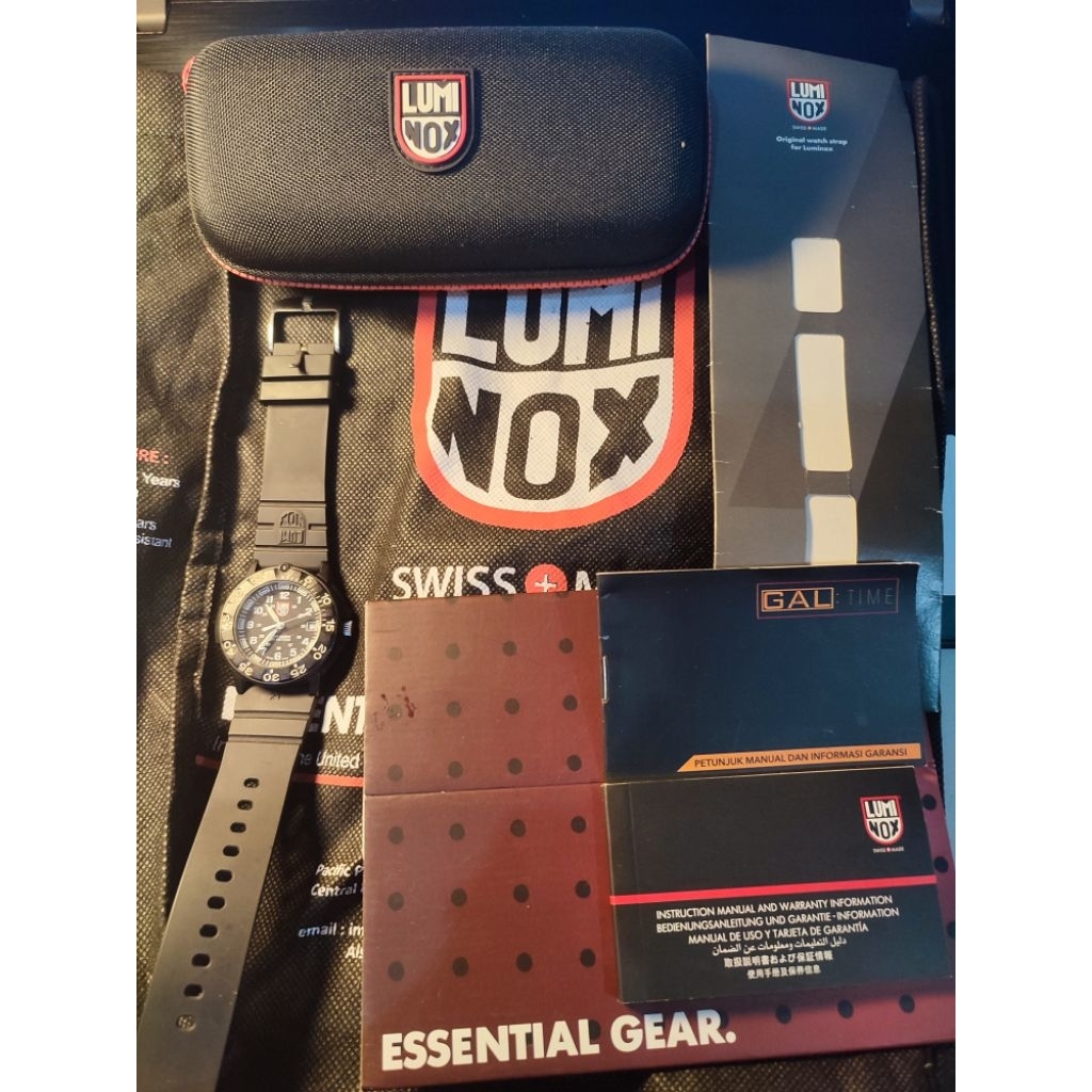 Jam Tangan LUMINOX Watch. Navy Seal - Black