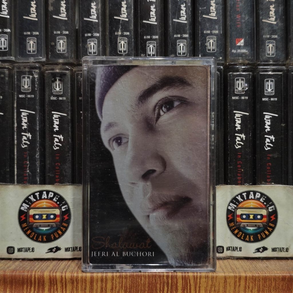 Kaset - Jefri Al Buchori - Sholawat - Kaset Pita - Radio Tape - Radio - Pemutar Kaset - Retro - Clas