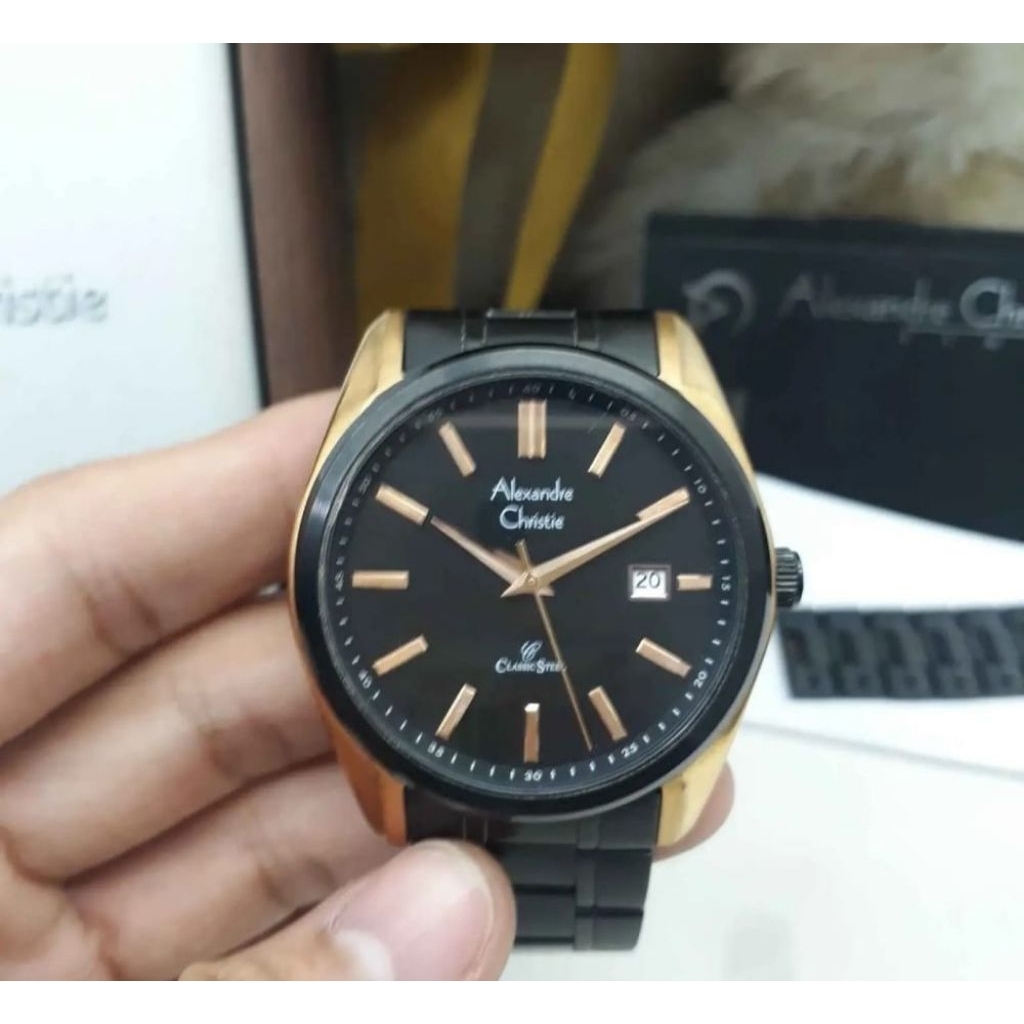 JAM TANGAN ALEXANDRE CHRISTIE 8514MD BEKAS MURAH