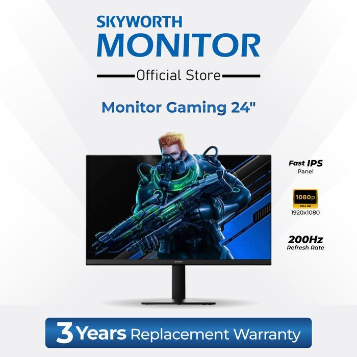 MONITOR GAMING SKYWORTH H24G30F 24"